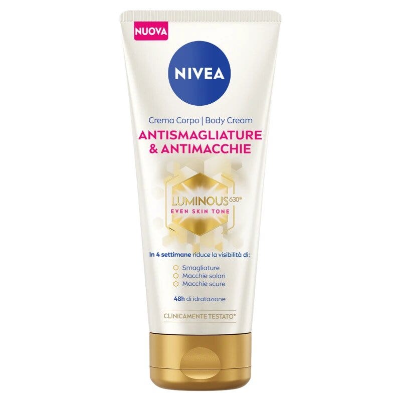 Nivea Luminous630 Crema corporal antiestrías y antimanchas 200 ml