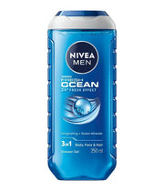 Nivea Men Champú y gel de ducha Fresh Ocean 250 ml