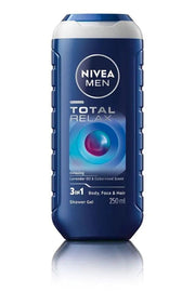 Nivea Men Champú y gel de ducha Total Relax 250 ml