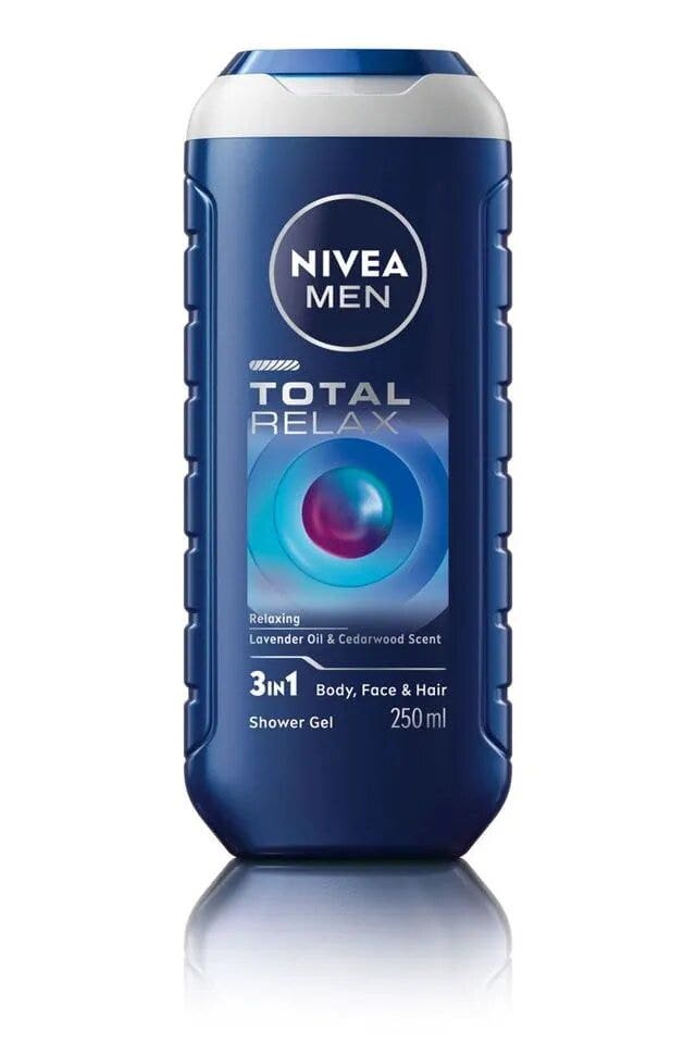 Nivea Men Champú y gel de ducha Total Relax 250 ml