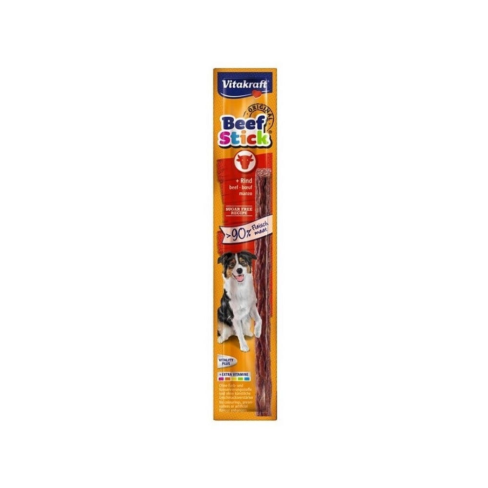 Vitakraft Beef Stick Snack Sabor a Carne para Perros Adultos Bolsa 12g-1