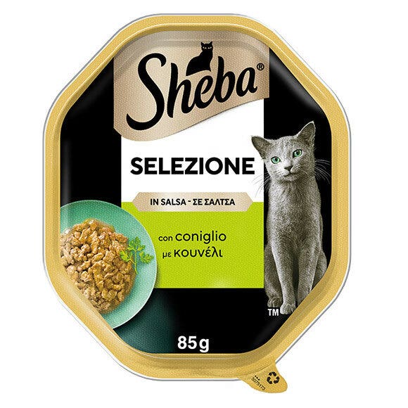 Sheba Flexi Selezione en salsa con conejo 85 g