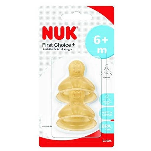 Nuk Tetina First Choice Latex 6-18 Meses Talla L 1 Pieza-3