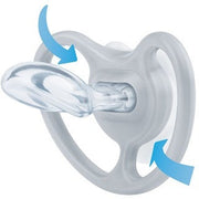 Nuk Space Chupete Silicona 0-6 Meses 2 Piezas-1