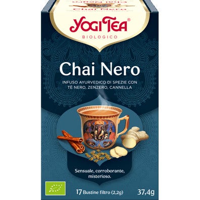 YOGI TEA SPEZIAT CHAI NEGRO BIO-1