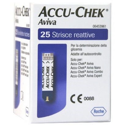 Accu-Chek Aviva 25 Strisce-2