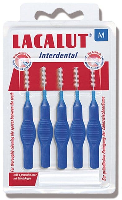 Lacalut Cepillos Interdentales Tamaño M 3.0mm 5 Piezas-1