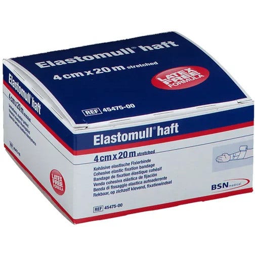 Elastomull Haft vendaje elástico autoadhesivo fuerte compresión 4cmx20m-1
