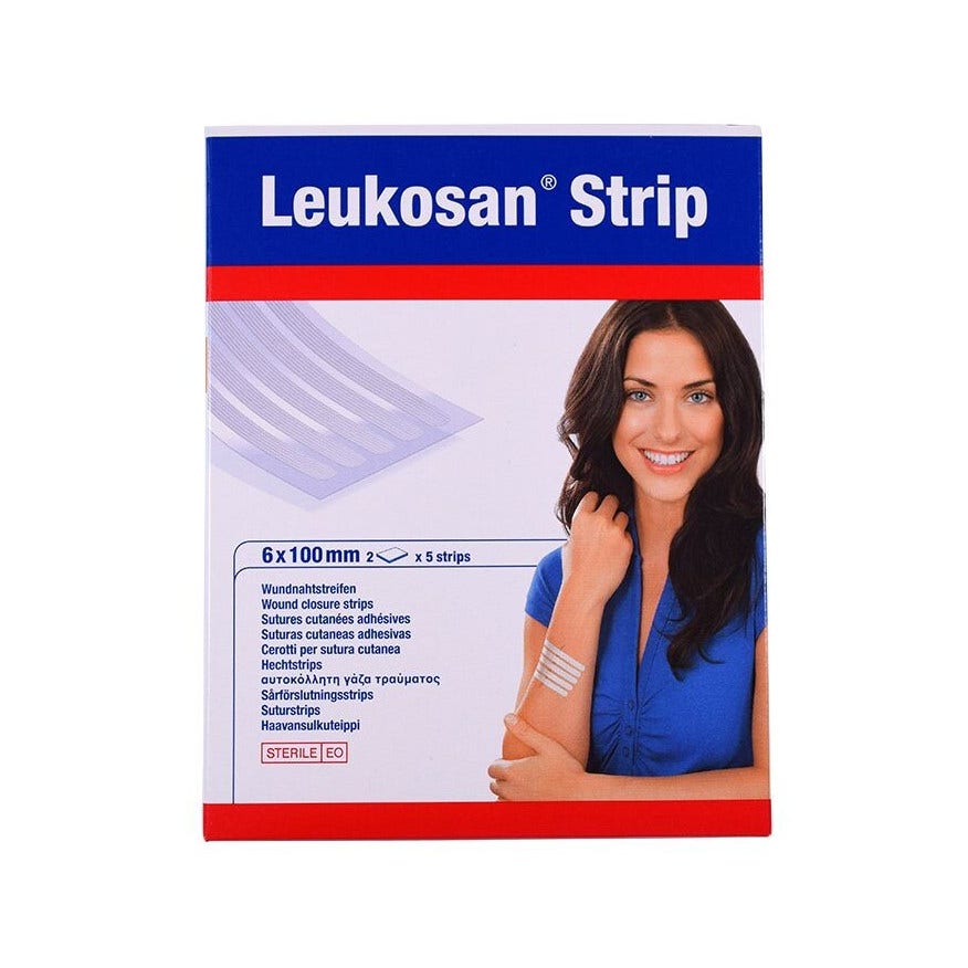 Leukosan Strip Patch 6x100mm 2 Sobres Para 5 Parches-1