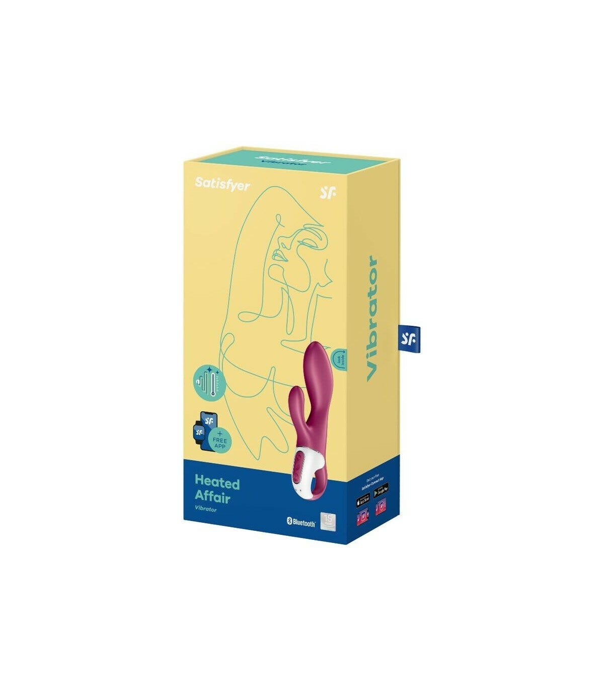 Satisfyer Heated Affair Connect App Vibratore Autoriscaldante