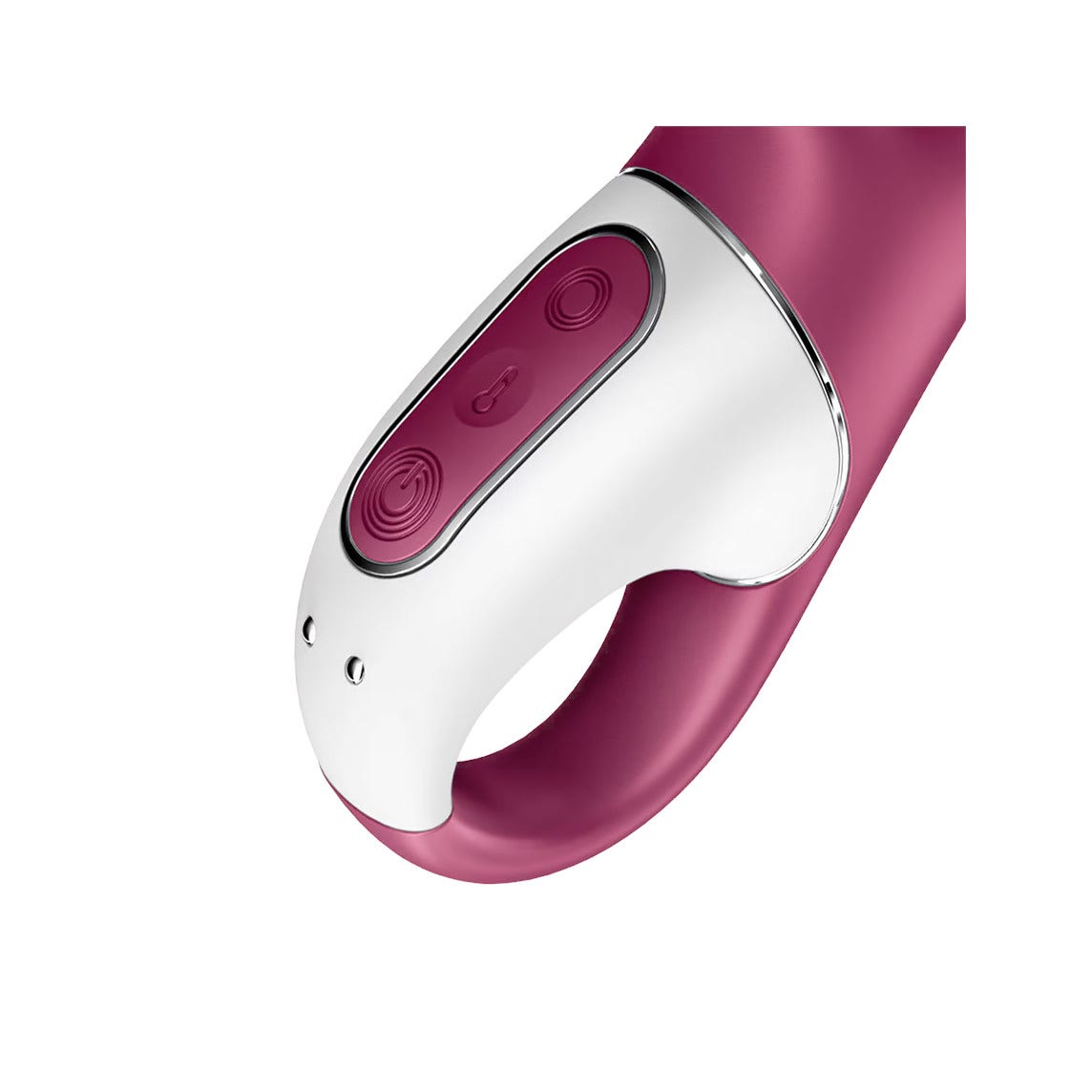 Satisfyer Hot Bunny Connect App Vibratore Rosso Porpora