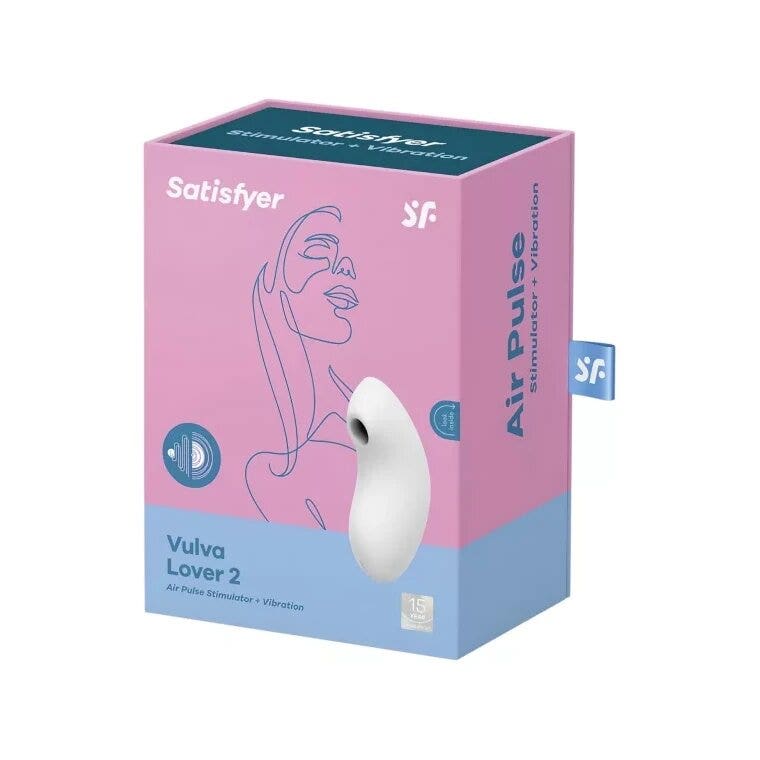 Satisfyer Vulva Lover 2 Stimolatore Clitorideo Bianco