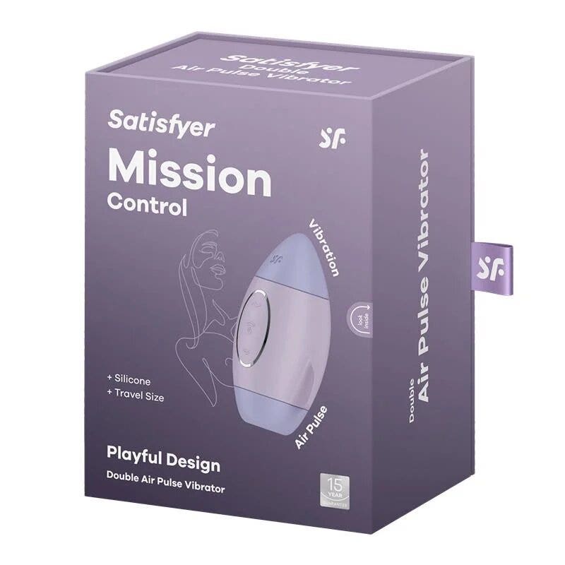 Satisfyer Mission Control Stimolatore Clitorideo Viola