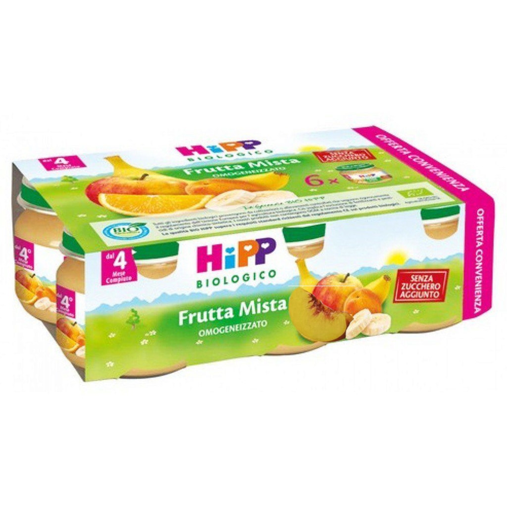 Hipp Bio Fruta Mixta Homogeneizada 6x80g-4