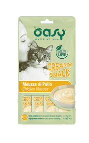 Oasy Snack Cat Snack cremoso de pollo 4 x 15 g