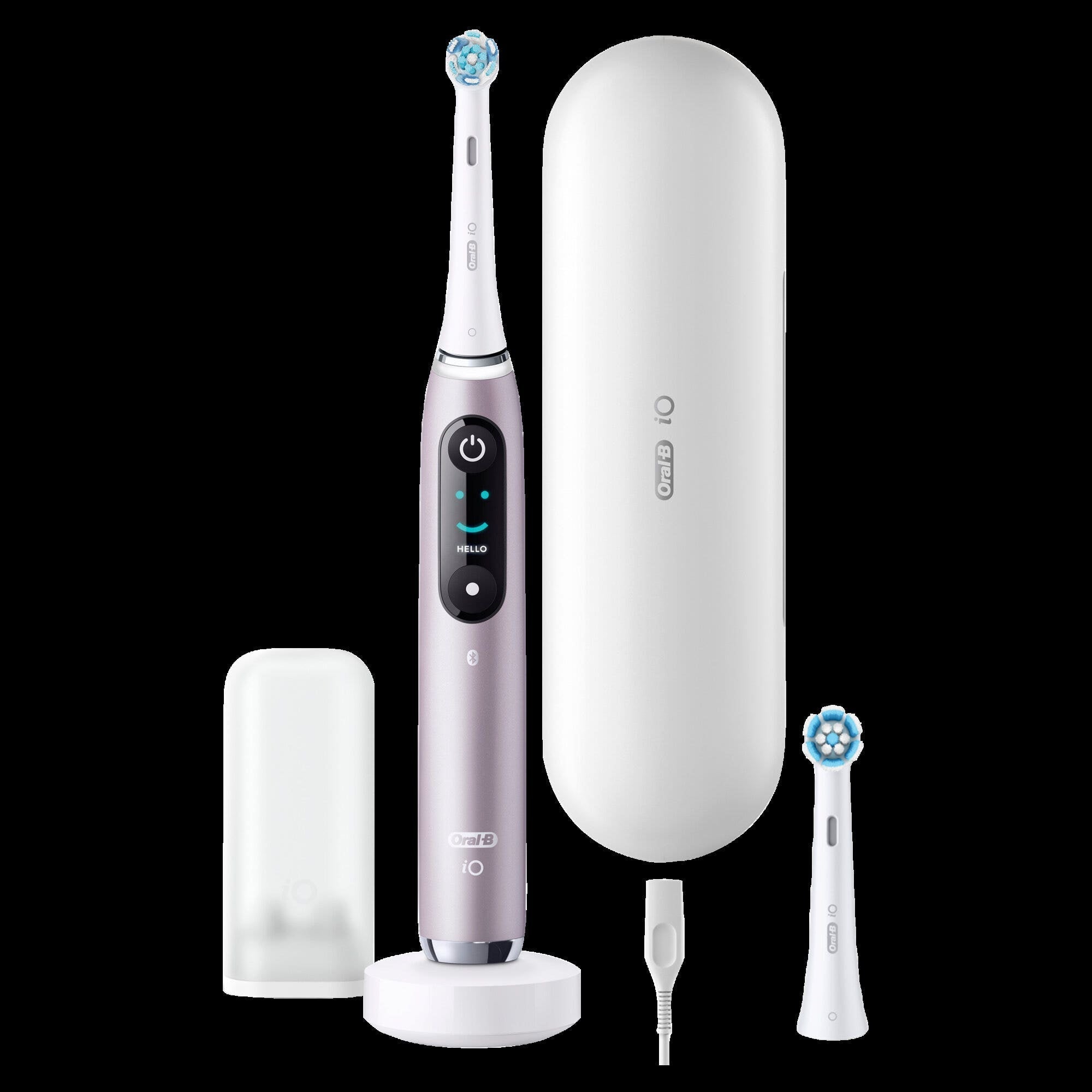 Oral-B iO 9S Spazzolino Elettrico Ricaricabile Rosa + 2 Testine