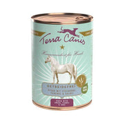 Terra Canis Grain-Free Comida húmeda de caballo con nabo, hinojo y salvia para perros, lata de 400 g