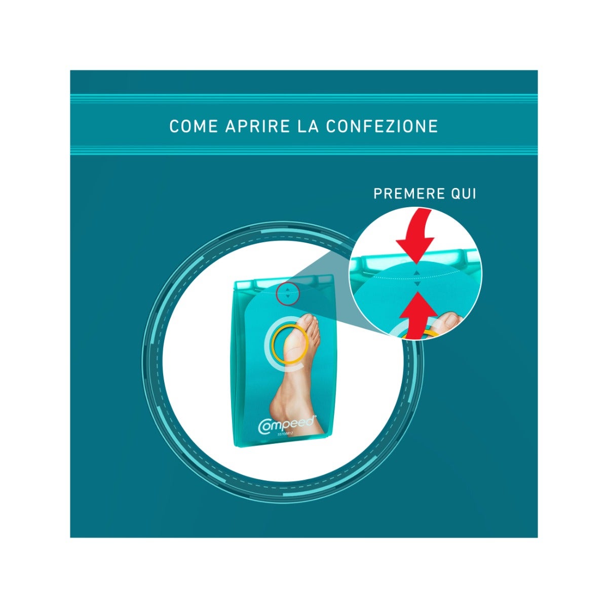 Compeed Parches para juanetes 5 unidades