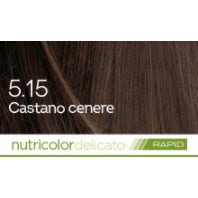 Biokap Nutricolor Delicato Rapid 5.15 Castaño Ceniza 135ml-2