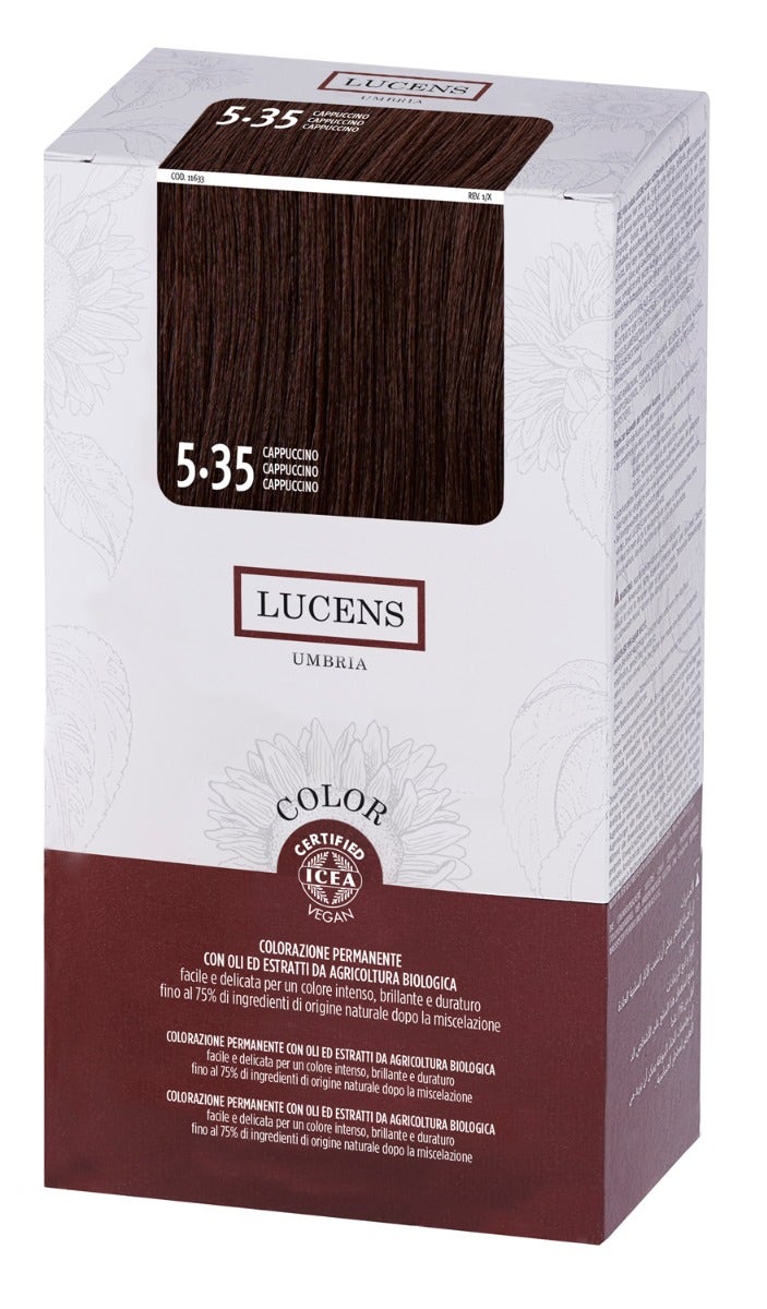 Lucens Umbria Tinte de color 5.35 Cappuccino 135 ml