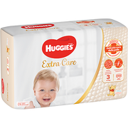 Huggies Extra Care Per Neonati 4-9Kg Taglia 3 40 Pezzi