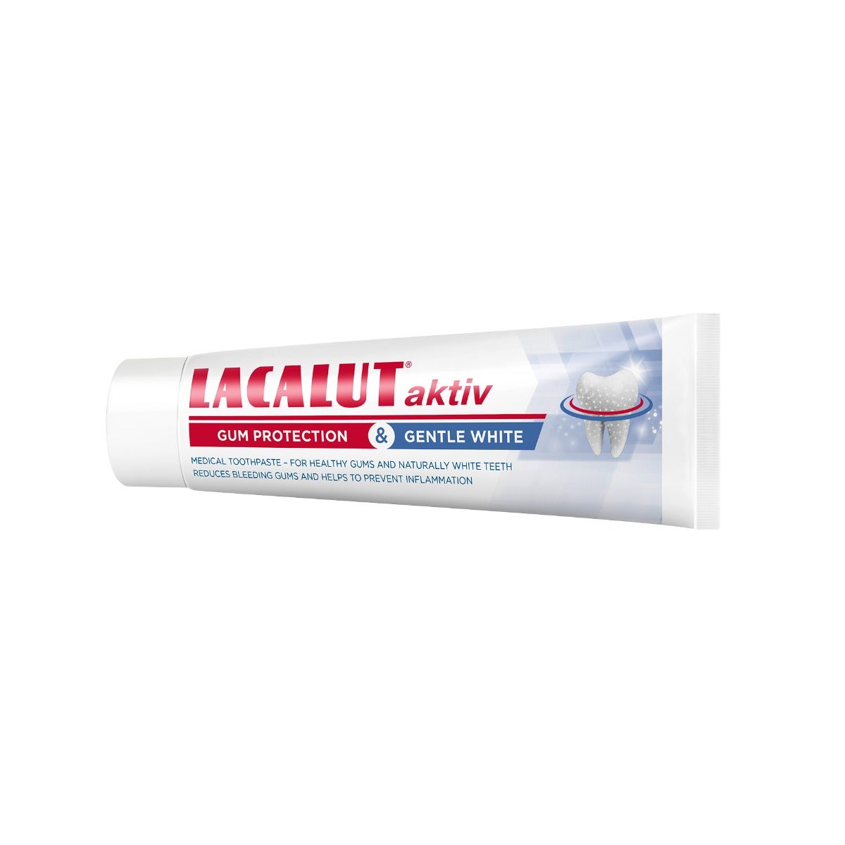 Lacalut Aktiv Pasta de Dientes Protección Encías Delicado Blanco 75ml-4