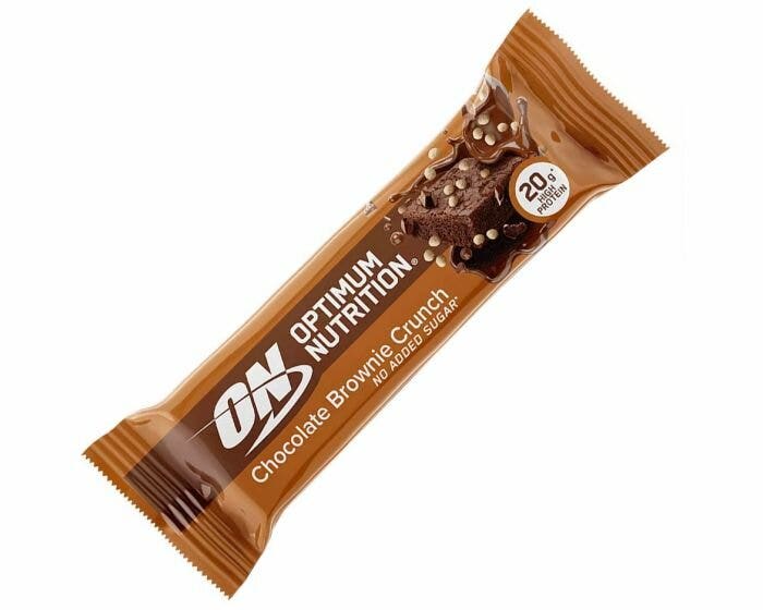Optimum Protein Crisp Bar 65 g Sabor Brownie de Chocolate
