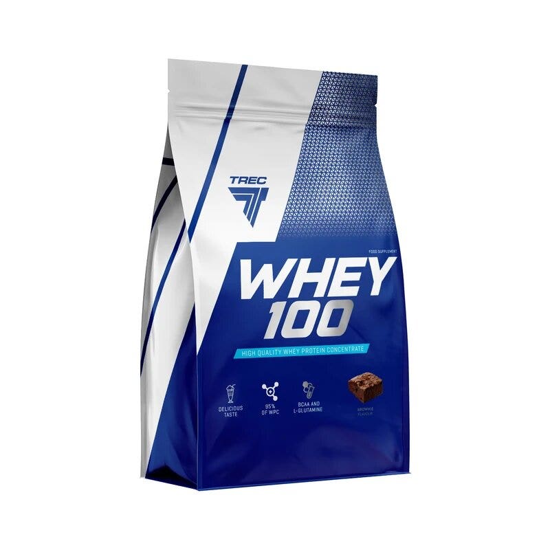 Trec Nutrition Whey 100 Brownies de Vainilla 900 g