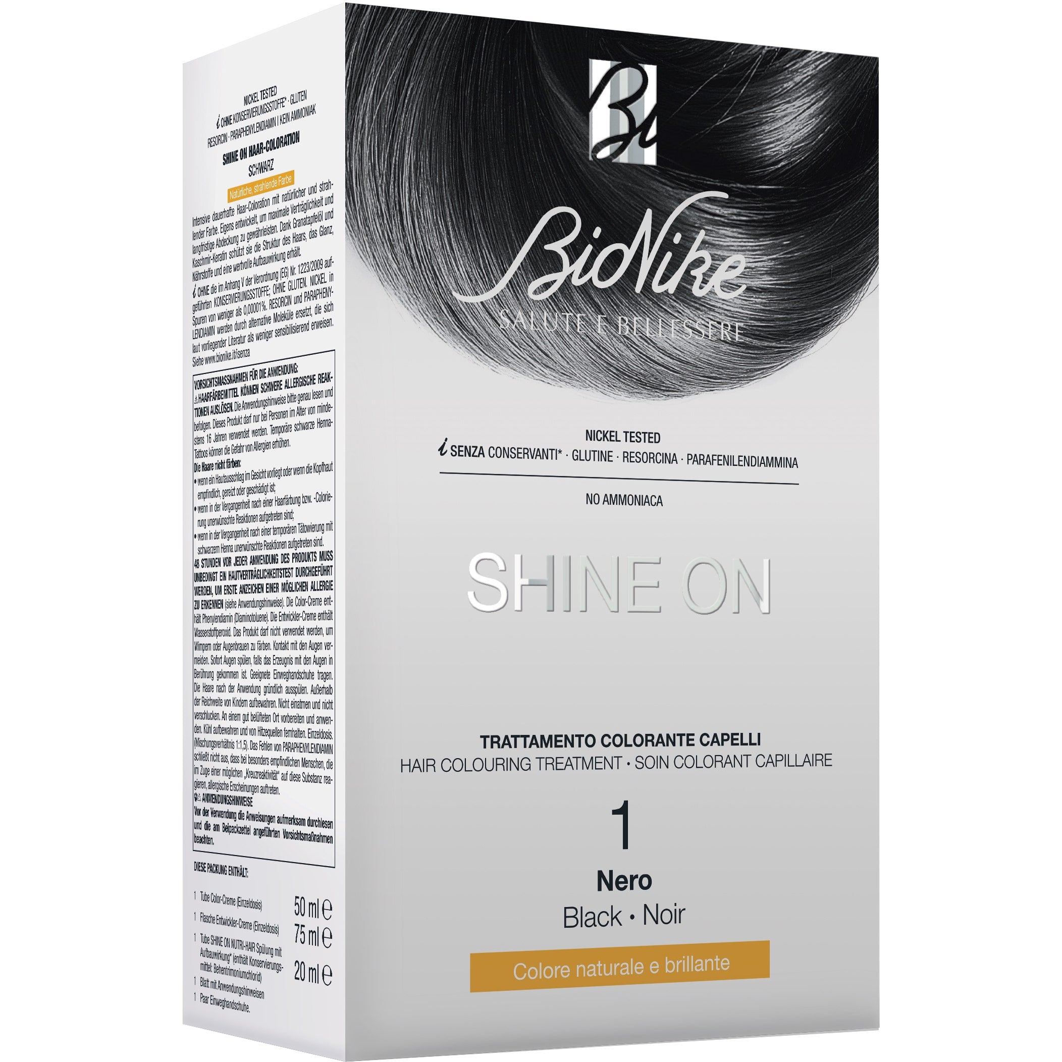 Bionike brillo en negro 1-3
