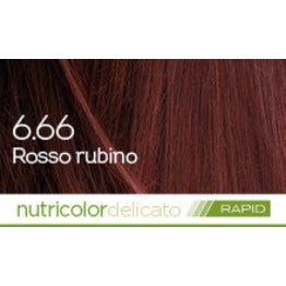 Biokap Nutricolor Delicato Rapid 6.66 Rojo Rubí 135ml-2