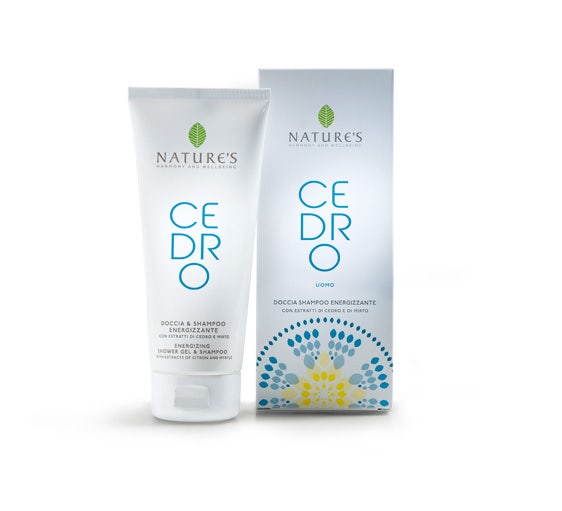 Nature's Cedro Man Champú de Ducha Energizante 200ml-2