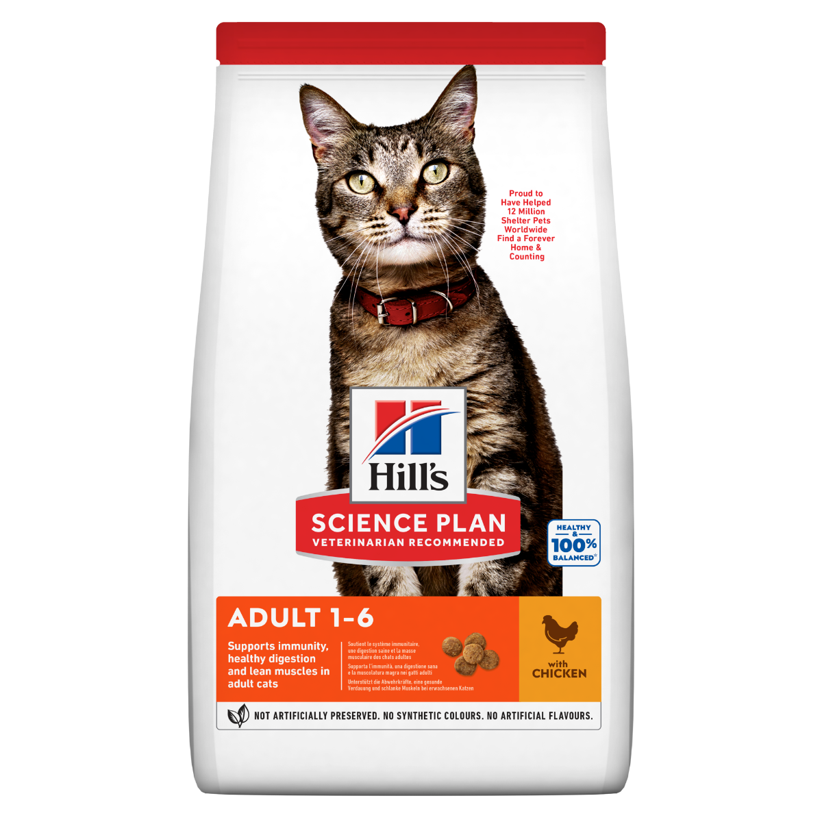 Hill's Science Plan Adult Crocchette per Gatti al Pollo 10Kg