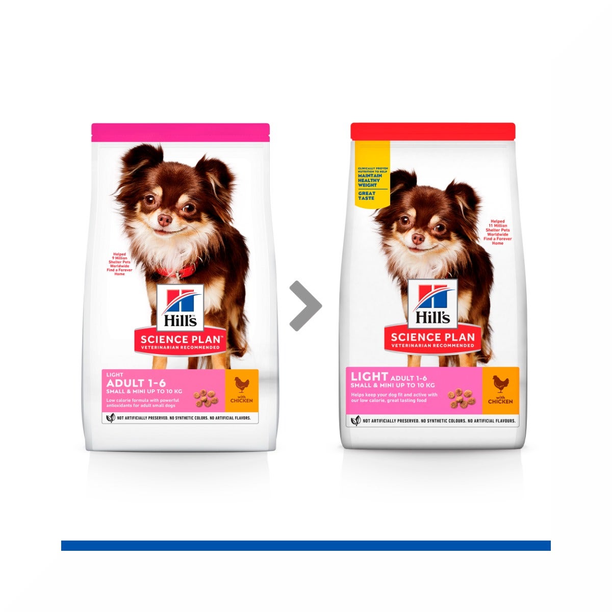 Hill's Science Plan Light Small & Mini Adult Crocchette Con Pollo Per Cani Sacco 6 Kg