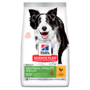 Hill's Science Plan Senior Vitality Mature Adult 7+ Crocchette Con Pollo E Riso Per Cani Taglia Media 12Kg