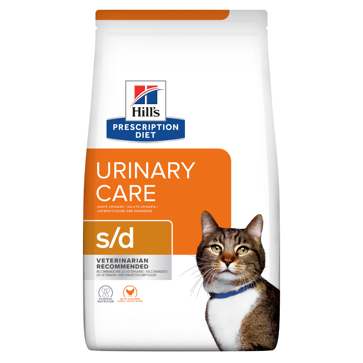 Hill's Prescription Diet S/D Urinary Care Crocchette Per Gatti Sacco 3kg