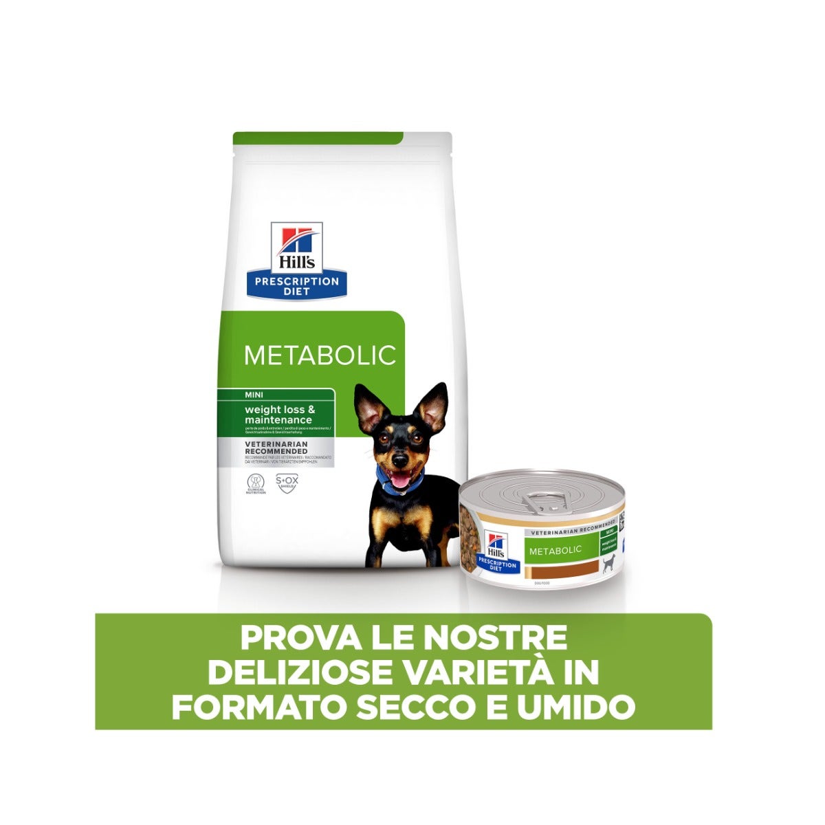 Hill's Prescription Diet Metabolic Crocchette Al Pollo Per Cani Taglia Mini Sacco 1kg