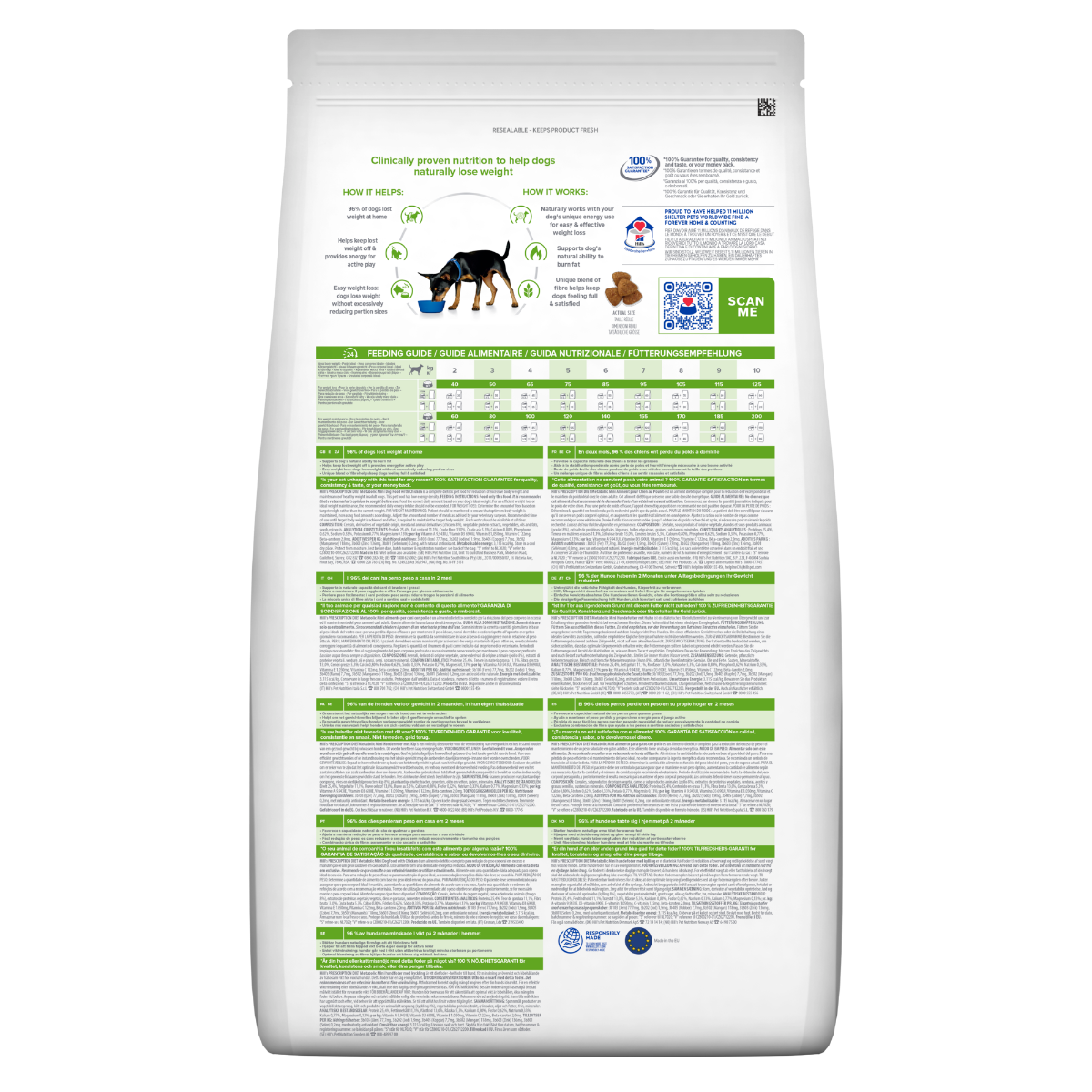 Hill's Prescription Diet Metabolic Crocchette Al Pollo Per Cani Taglia Mini Sacco 3kg