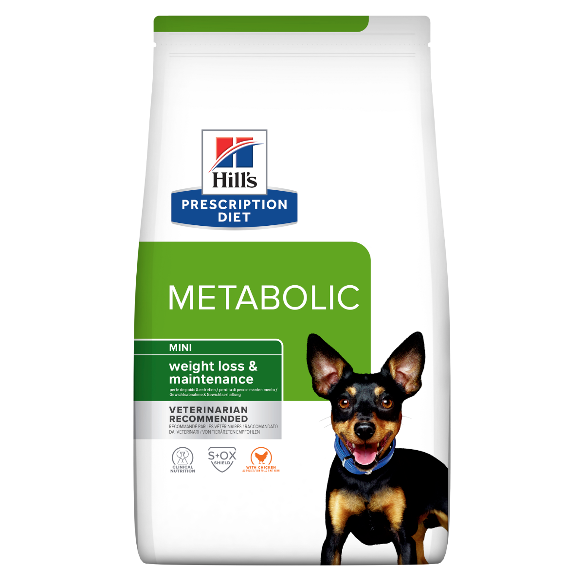 Hill's Prescription Diet Metabolic Crocchette Al Pollo Per Cani Taglia Mini Sacco 3kg