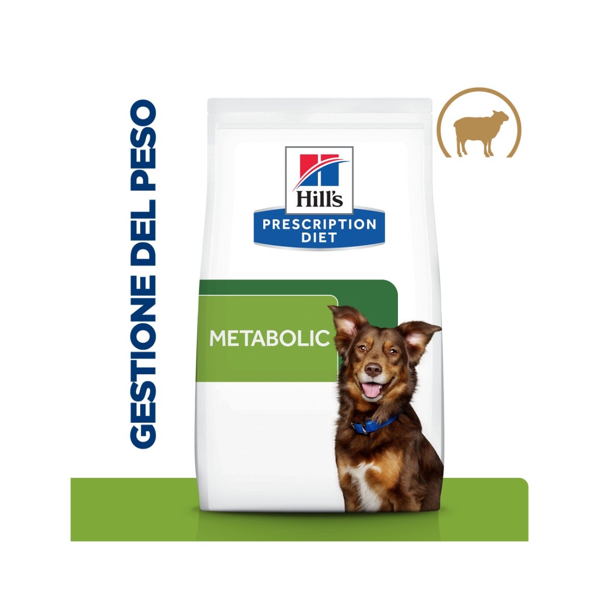 Hill's Prescription Diet Metabolic Cibo Secco Con Agnello Cani Adulti Sacco 12kg