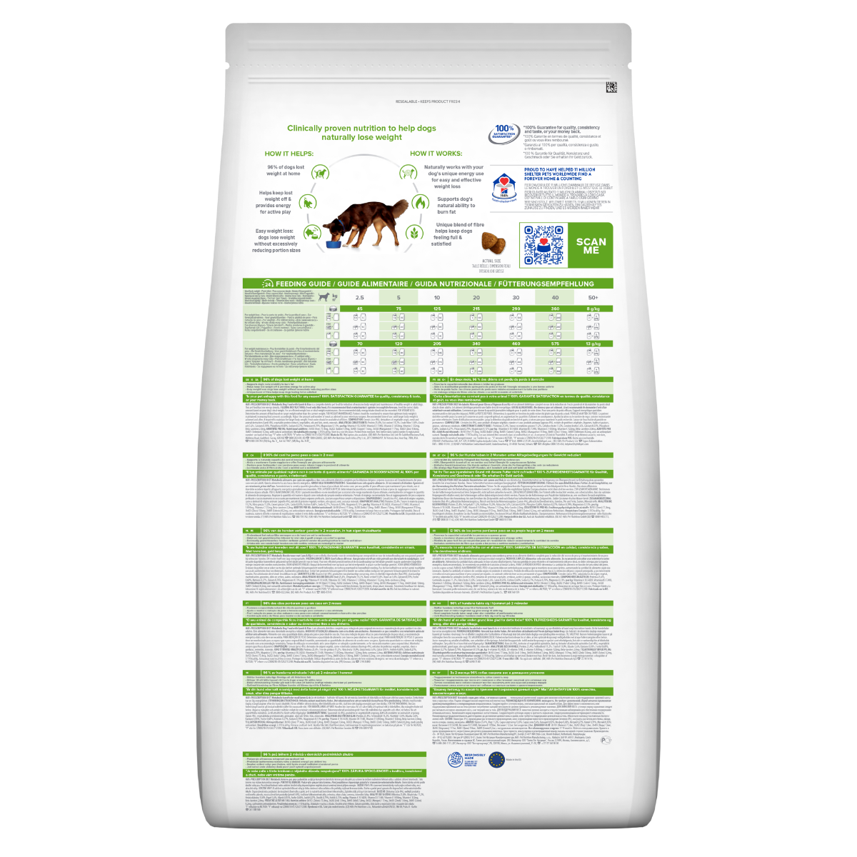 Hill's Prescription Diet Metabolic Cibo Secco Con Agnello Cani Adulti Sacco 12kg