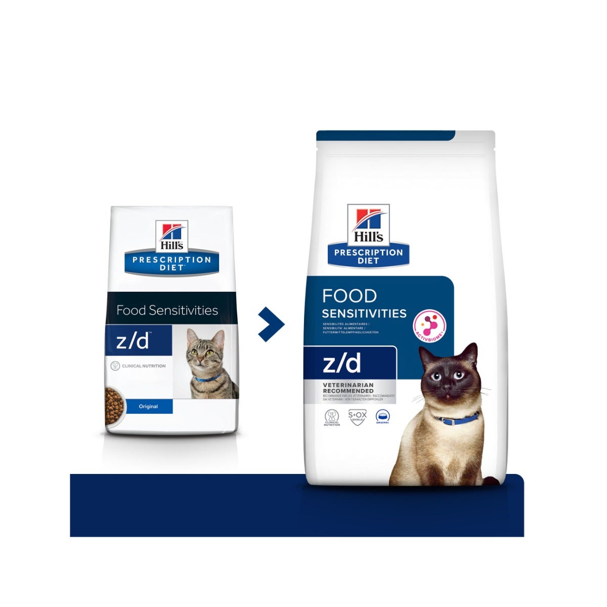 Hill's Prescription Diet Z/D Food Sensitivities Crocchette Per Gatti Sacco 6kg