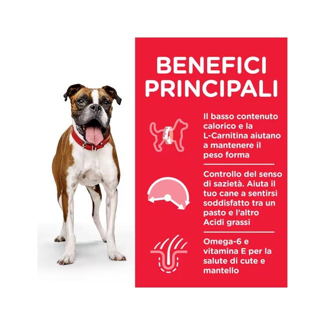 Hill's Science Plan Light Medium Adult Alimento Per Cani Scatoletta 370g