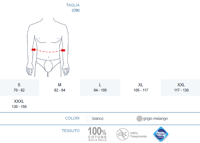 Pavis Fascia Addominale Post-Operatoria Unisex H 27cm Cod. 674