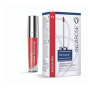Incarose Più Volume Liquid Matte Plumping Lipstick 04 Passion Red-1