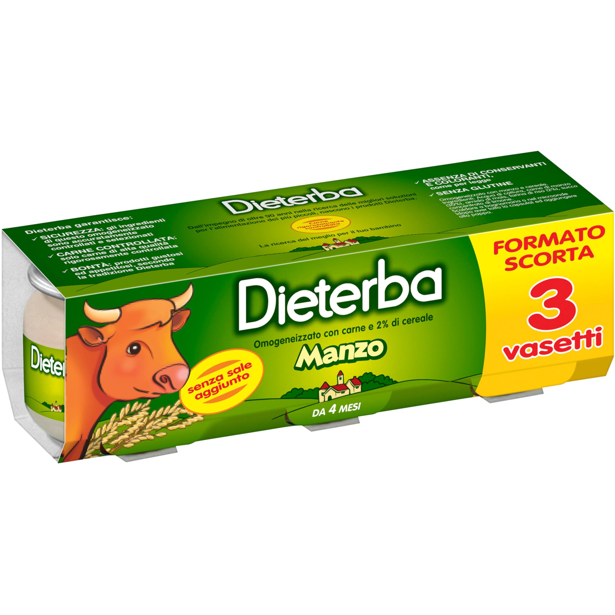 Dieterba Ternera Homogeneizada 3x80g-2