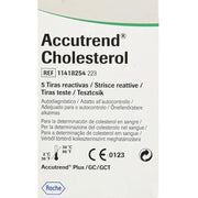 Prueba de colesterol Accutrend 5 tiras-5