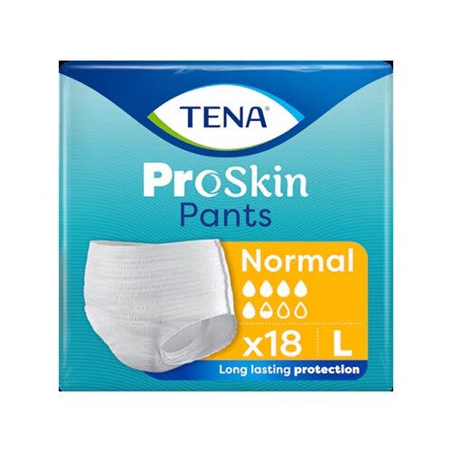 Tena Pants Normal Pañales Absorbentes Talla L 18 Unidades
