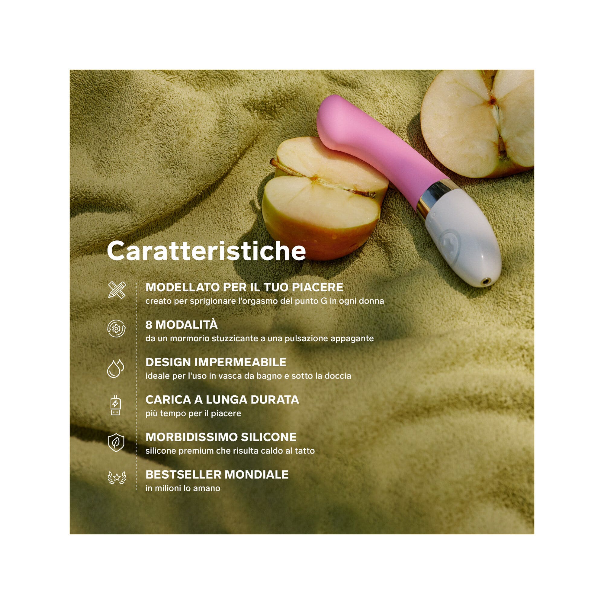 Lelo Gigi Massaggiatore Personale Donna Cool Gray