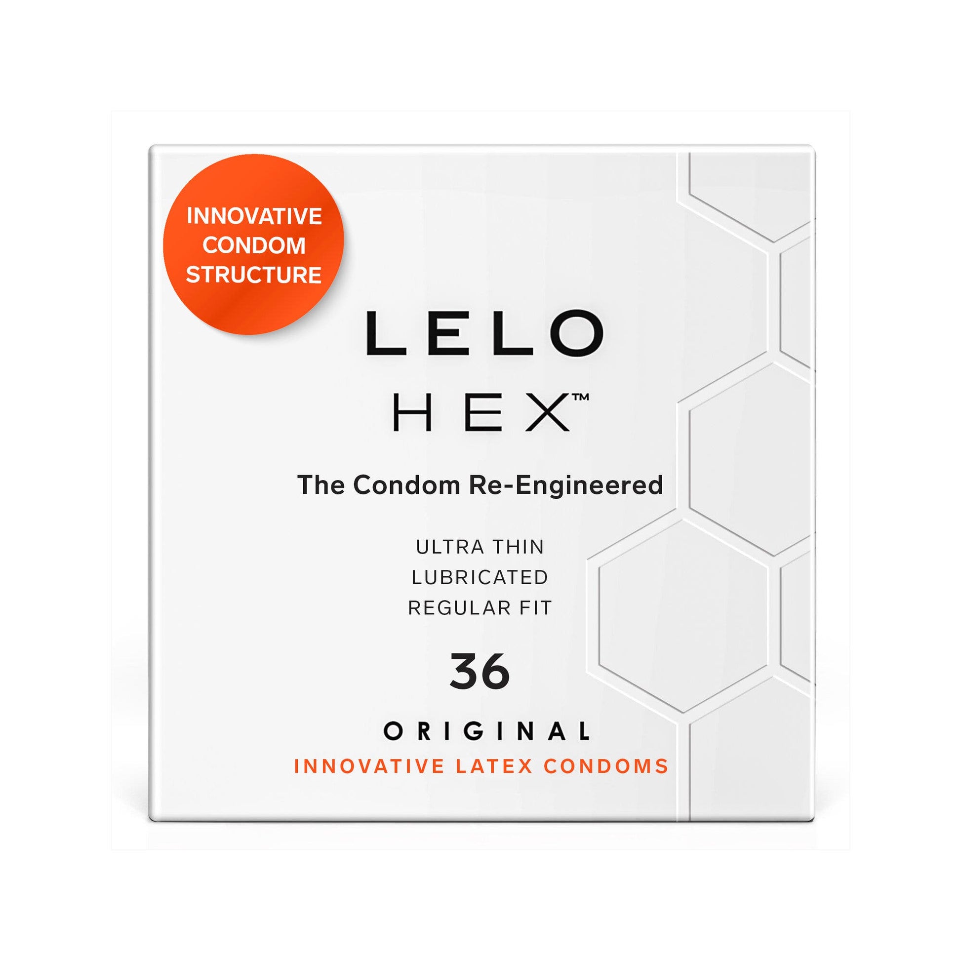 Lelo Hex Original 36 Preservativos-1
