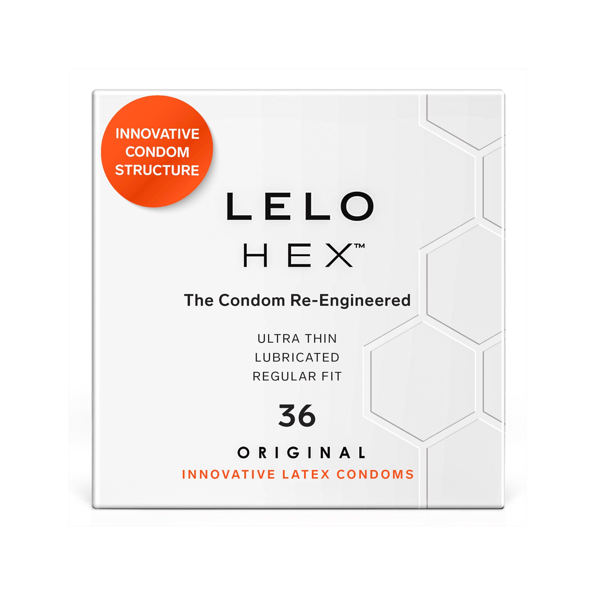 Lelo Hex Original 36 Preservativos-1